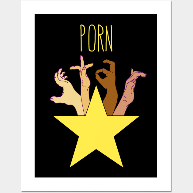 Porn Star Wall Art by notsniwart